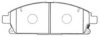 FIT FP0691 Brake Pad Set, disc brake